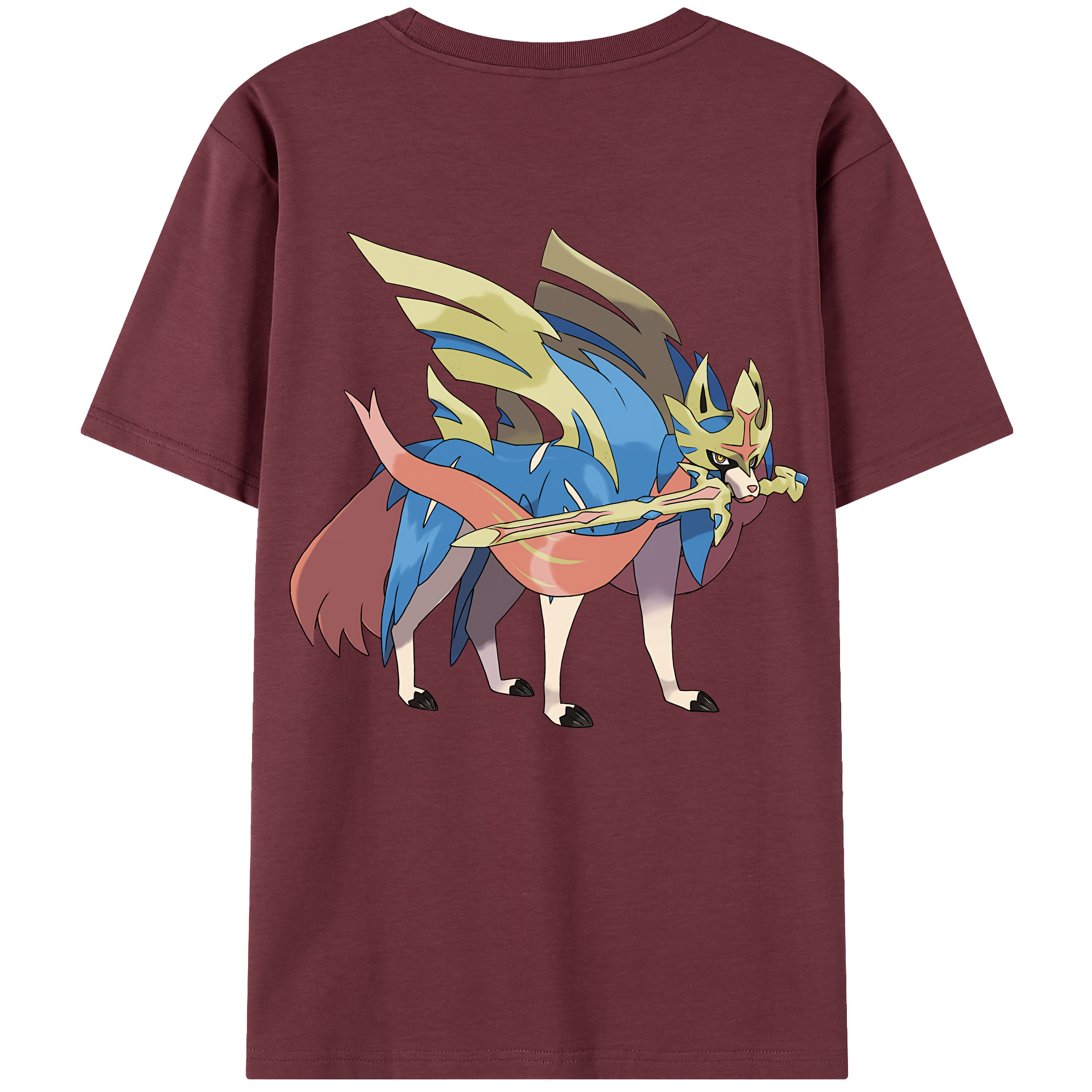 （画像用） ポケットモンスター Pokémon 綿100％半袖Tシャツ（背面プリント）